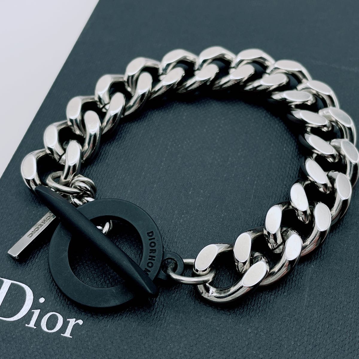 Christian Dior HOMME 希少 トグル ブレスレット 喜平 チェーン Christian Dior HOMME 希少 トグル ブレスレット 喜平 チェーン