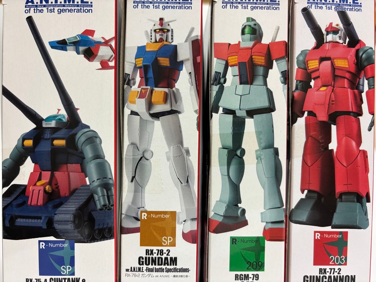 ROBOT魂 <SIDE MS> 機動戦士ガンダム ver A N I M E 18体 ROBOT魂 <SIDE MS> 機動戦士ガンダム ver A N I M E 18体