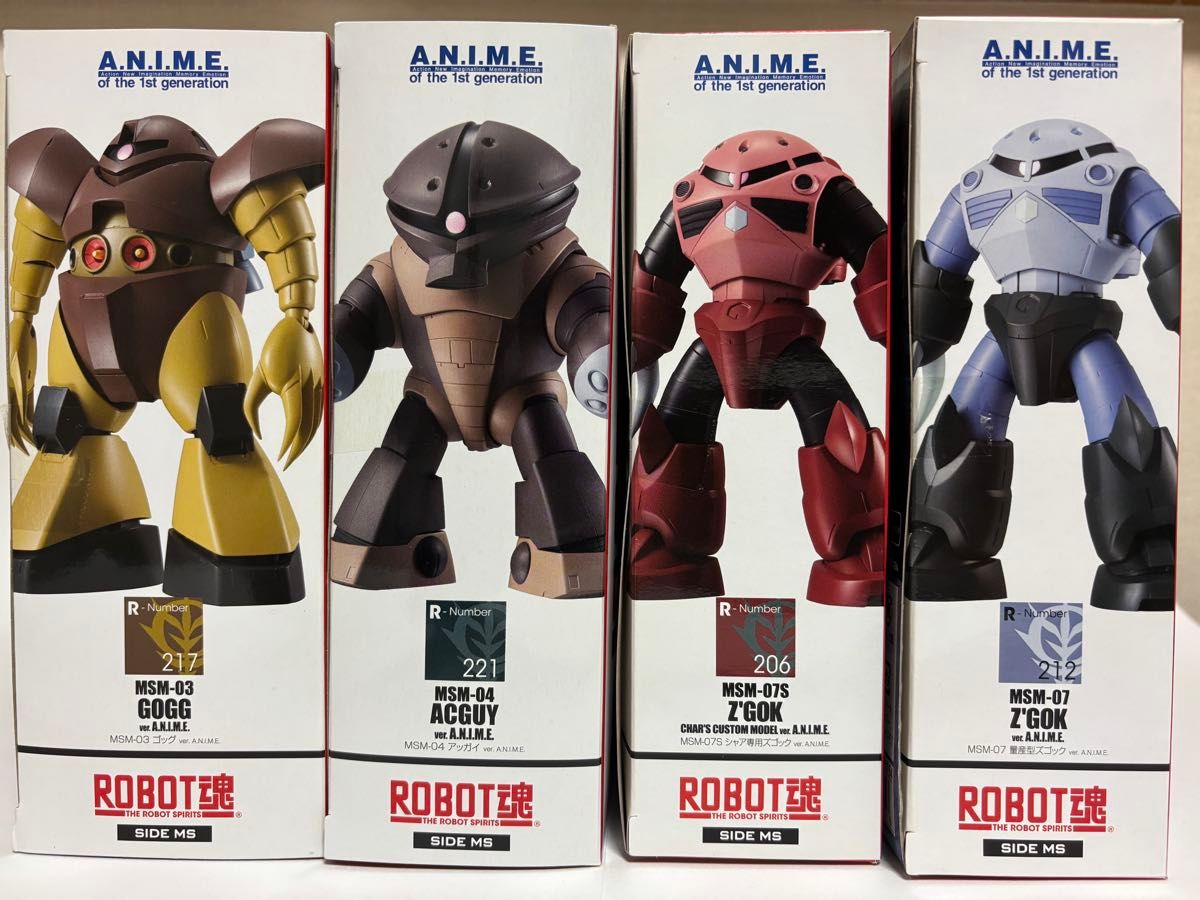 ROBOT魂 <SIDE MS> 機動戦士ガンダム ver A N I M E 18体 ROBOT魂 <SIDE MS> 機動戦士ガンダム ver A N I M E 18体