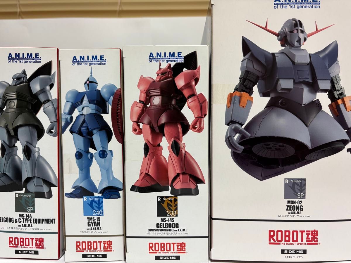 ROBOT魂 <SIDE MS> 機動戦士ガンダム ver A N I M E 18体 ROBOT魂 <SIDE MS> 機動戦士ガンダム ver A N I M E 18体