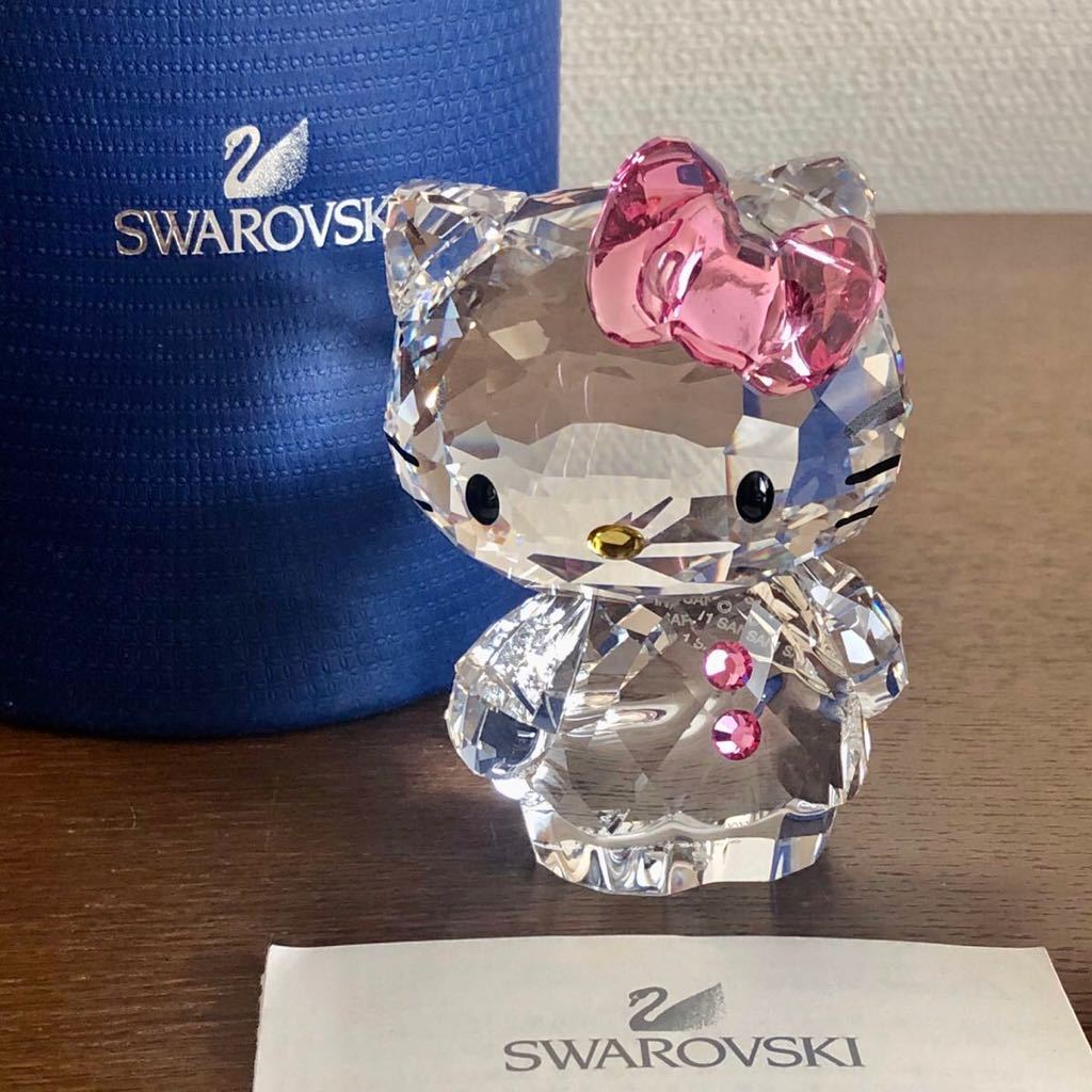 ヤフオク! - 未使用 ハローキティ×Swarovski社 スワロフスキ