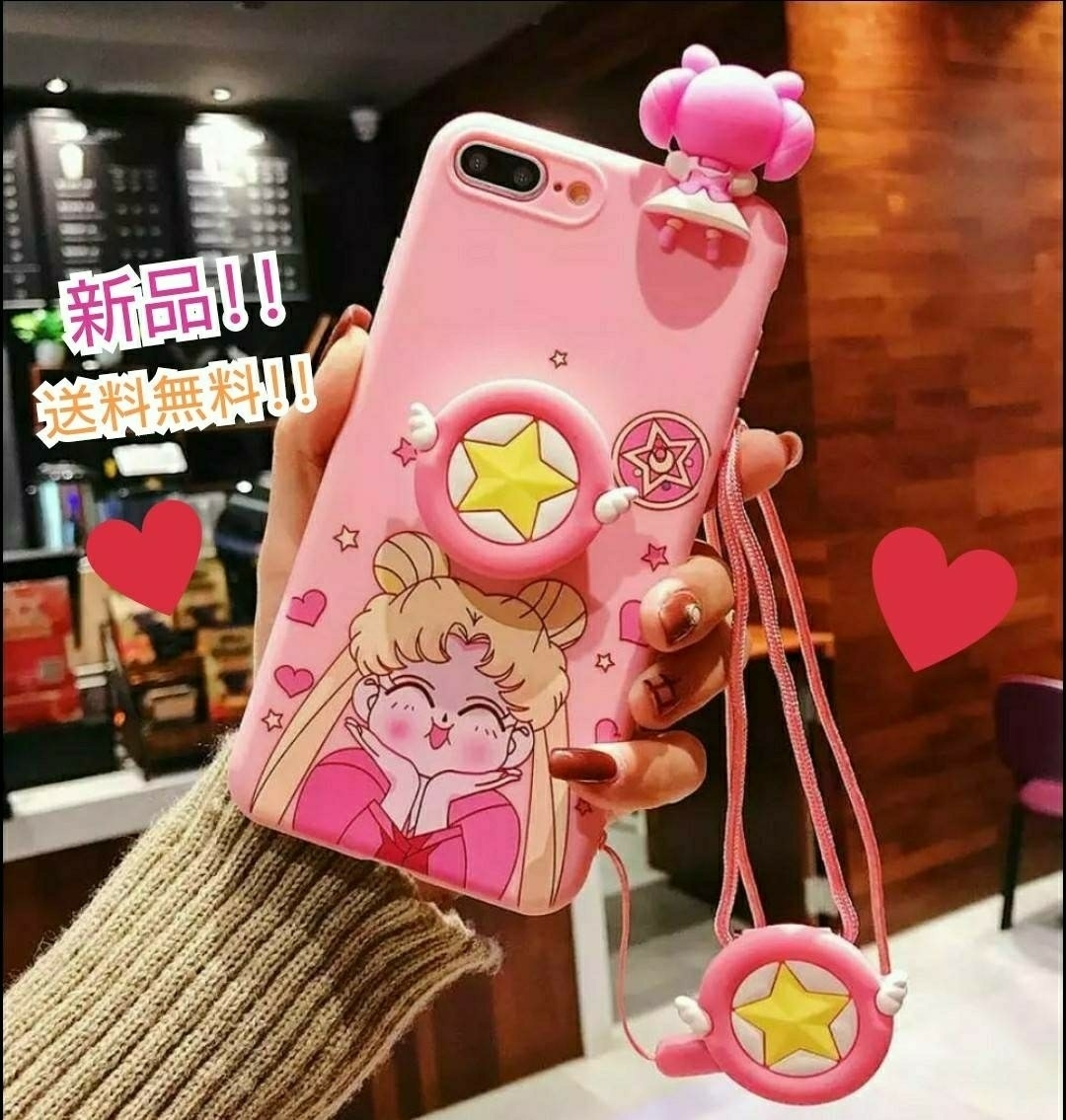 セーラームーン ポップソケット ストラップ 3dマスコット Iphoneケース W Iphone7 8 Plus X Xs ディズニー Disney セーラームーン ポップソケット ストラップ 3dマスコット Iphoneケース W Iphone7 8 Plus X Xs ディズニー Disney