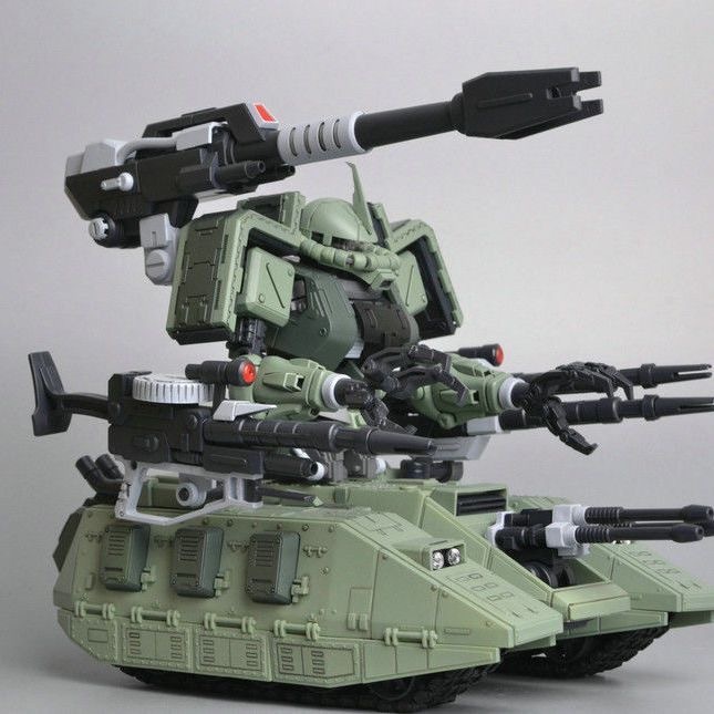 MOTOR KING 1/100 MG ザクタンク LED付属 未組立品 海外製プラモデル