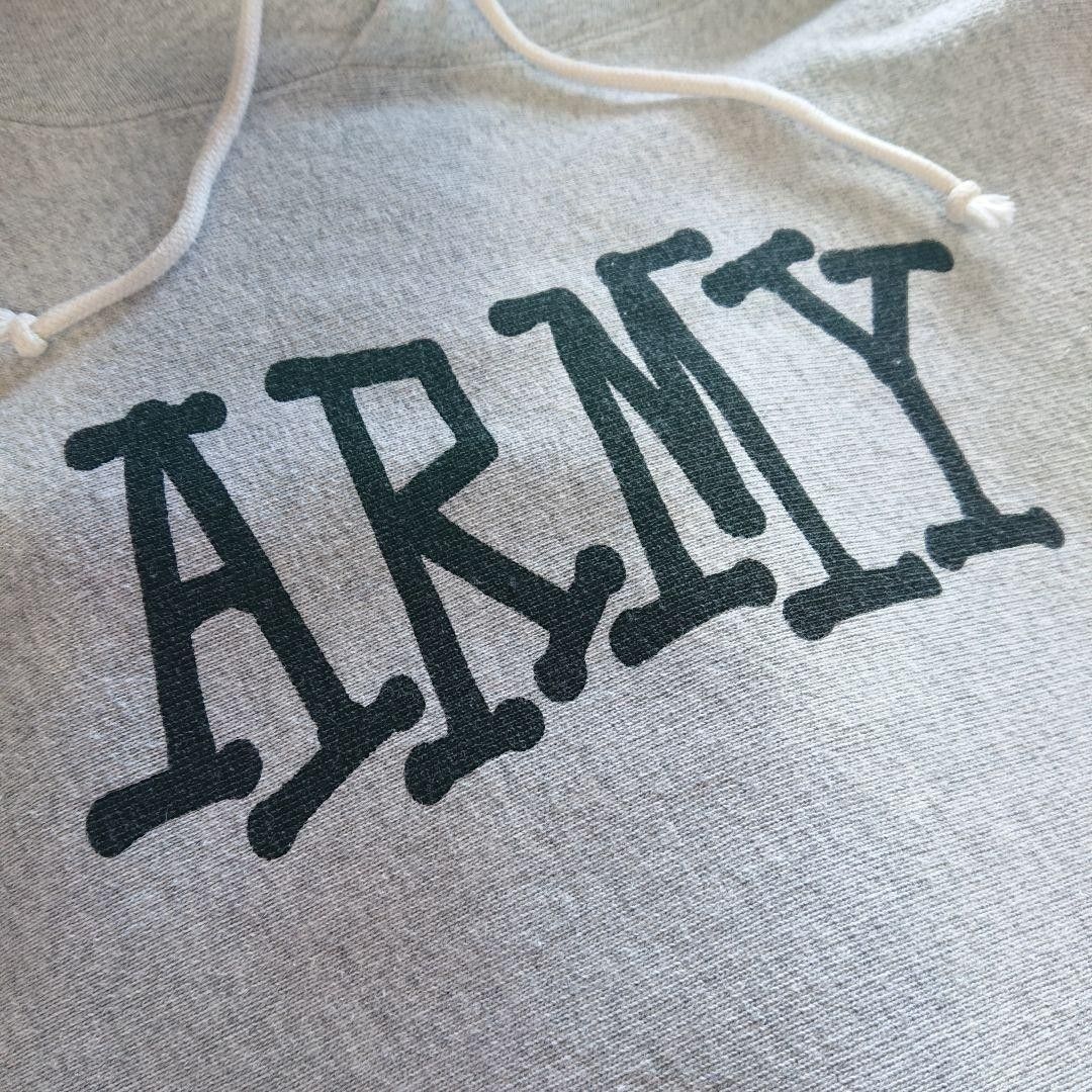 STUSSY×Champion/リバースウィーブスウェットパーカー/ARMY STUSSY×Champion/リバースウィーブスウェットパーカー/ARMY