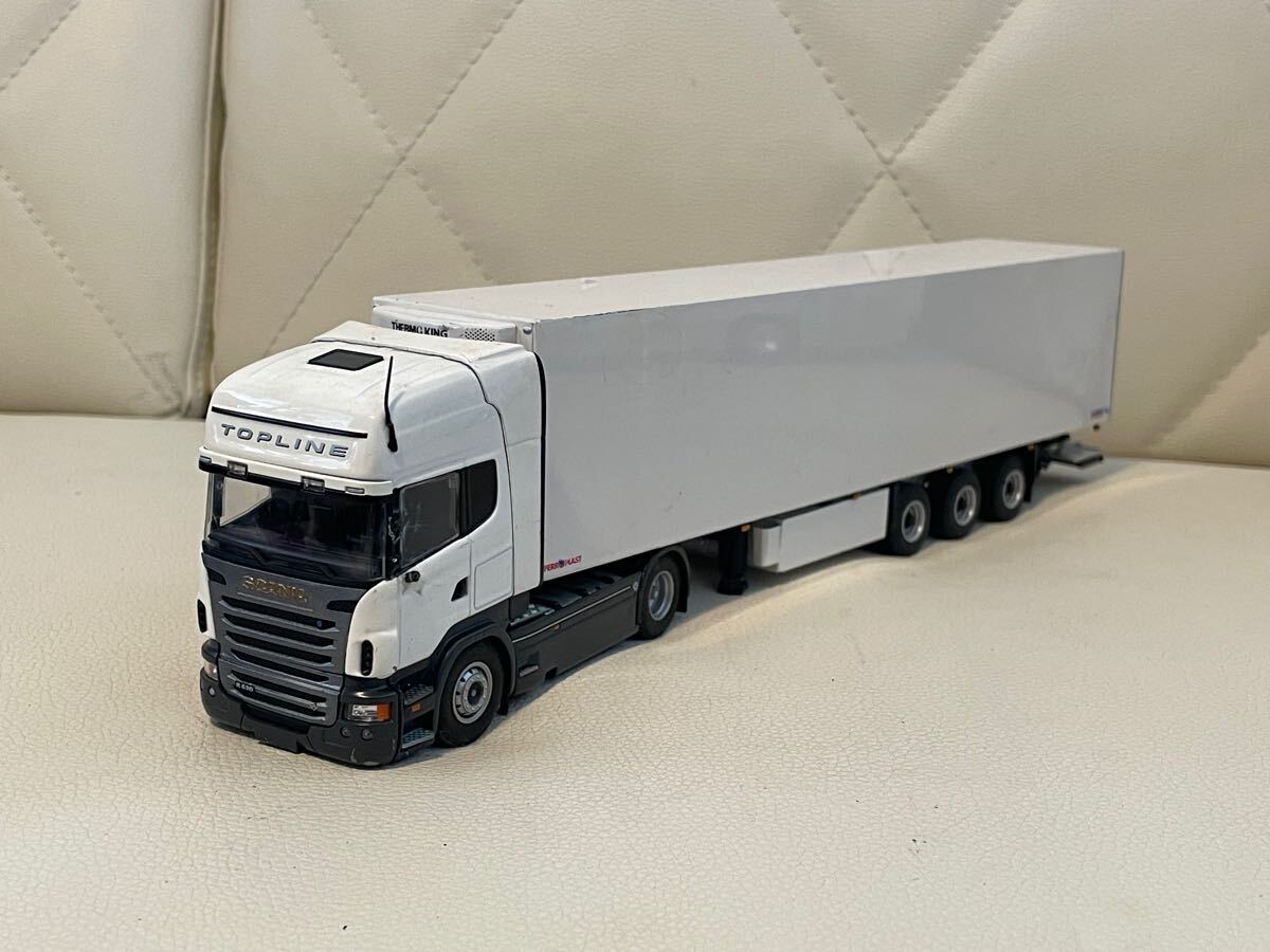WSI 1/50 スカニア トレーラー ホワイト ミニチュア ミニカー WSI 1/50 スカニア トレーラー ホワイト ミニチュア ミニカー