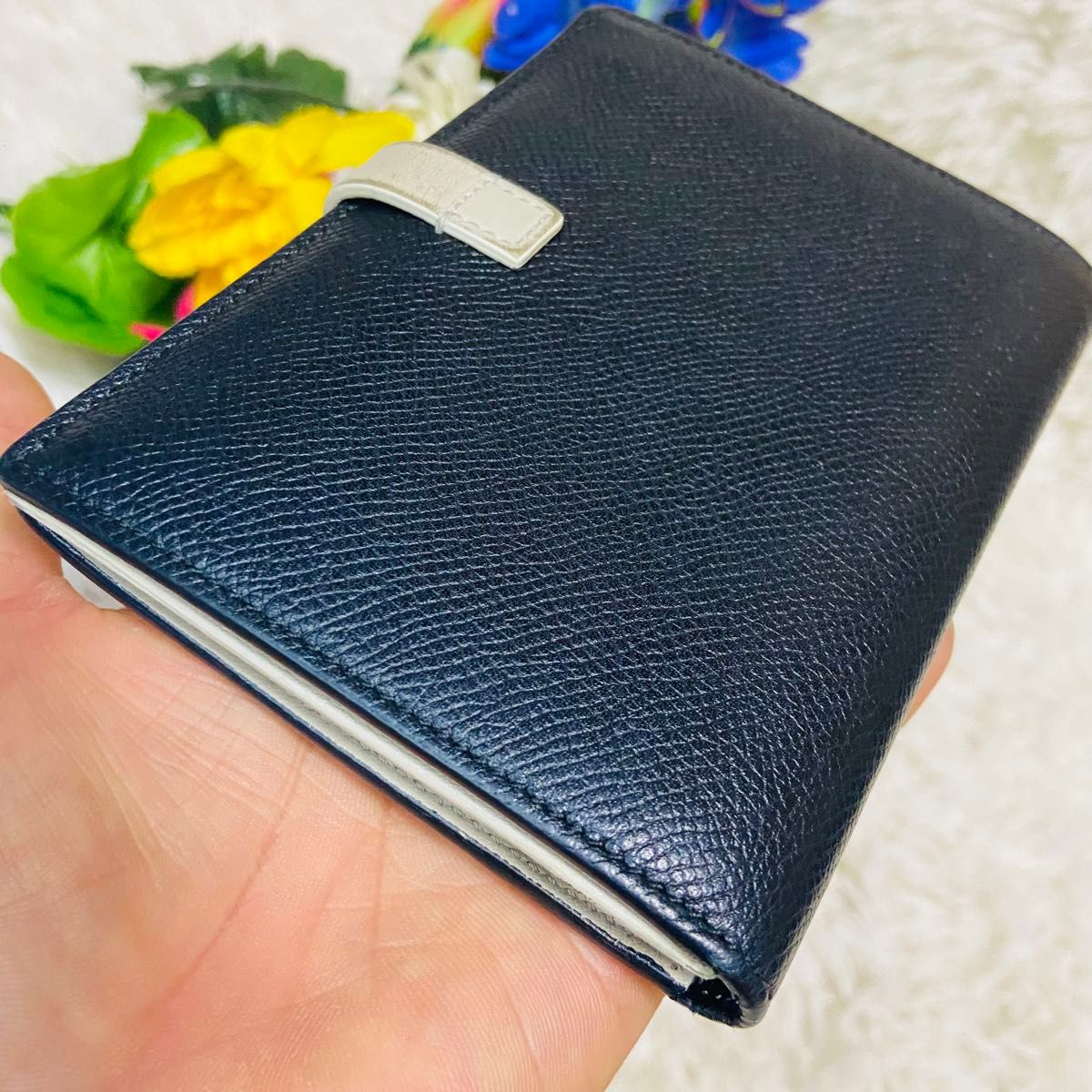 本革 CELINE セリーヌ 二つ折り財布 ブラック マルチ 本革 CELINE セリーヌ 二つ折り財布 ブラック マルチ