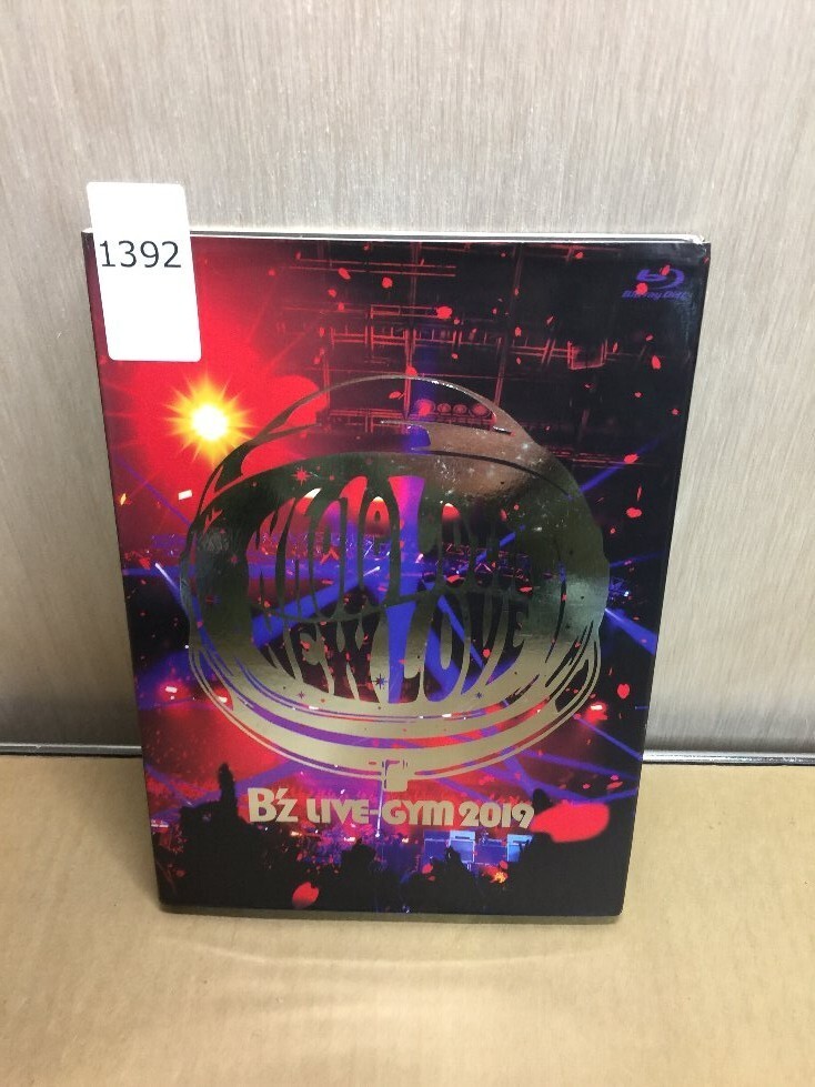 1392　B'z LIVE-GYM 2019 -Whole Lotta NEW LOVE-【Blu-ray】