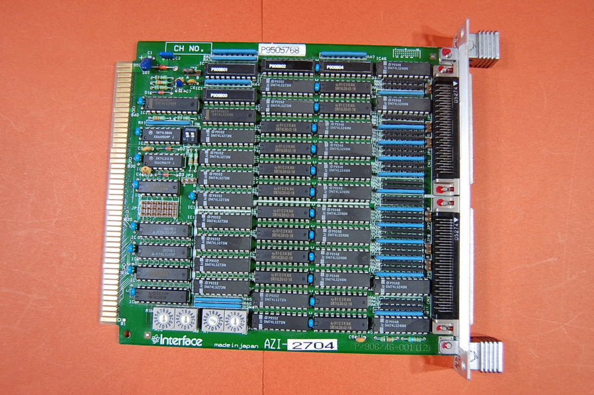 PC98 Cバス用 インターフェースボード Interface AZI-2704 明細不明