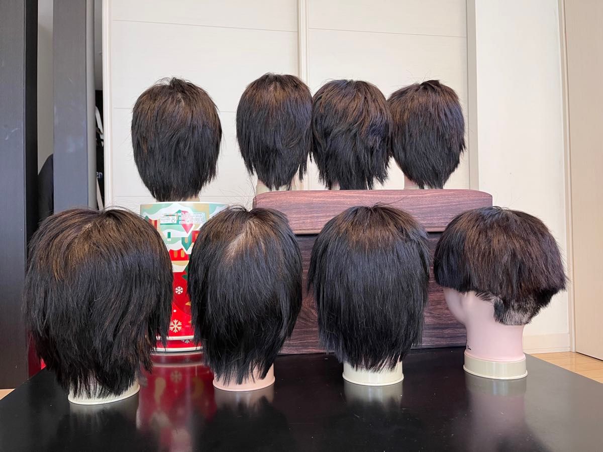 カットウィッグ8体セット カットマネキン カットウィッグ カットウィッグ8体セット カットマネキン カットウィッグ