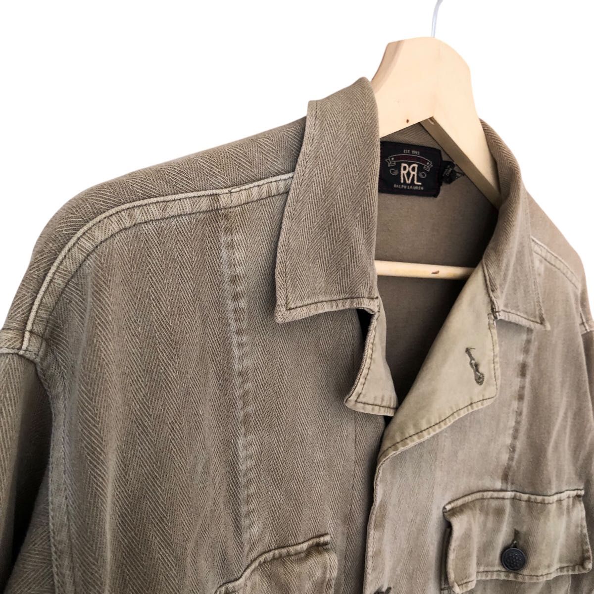 RRL ダブルアールエル M43 ヘリンボーン 13スター ミリタリー RRL ダブルアールエル M43 ヘリンボーン 13スター ミリタリー