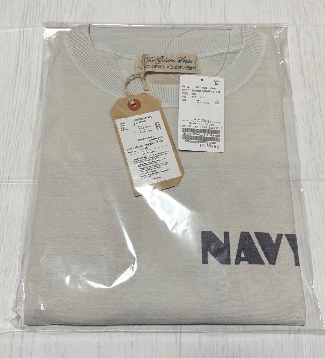 L'Appartement 【REMI RELIEF/レミ レリーフ】 LONG SLEEVE TEE L'Appartement 【REMI RELIEF/レミ レリーフ】 LONG SLEEVE TEE