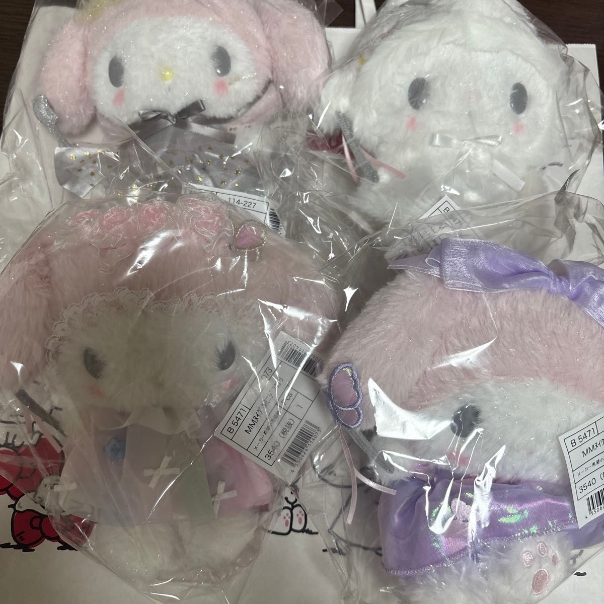 マイメロディ50th アニバーサリーショップ ぬいぐるみ 8種 マイメロディ50th アニバーサリーショップ ぬいぐるみ 8種