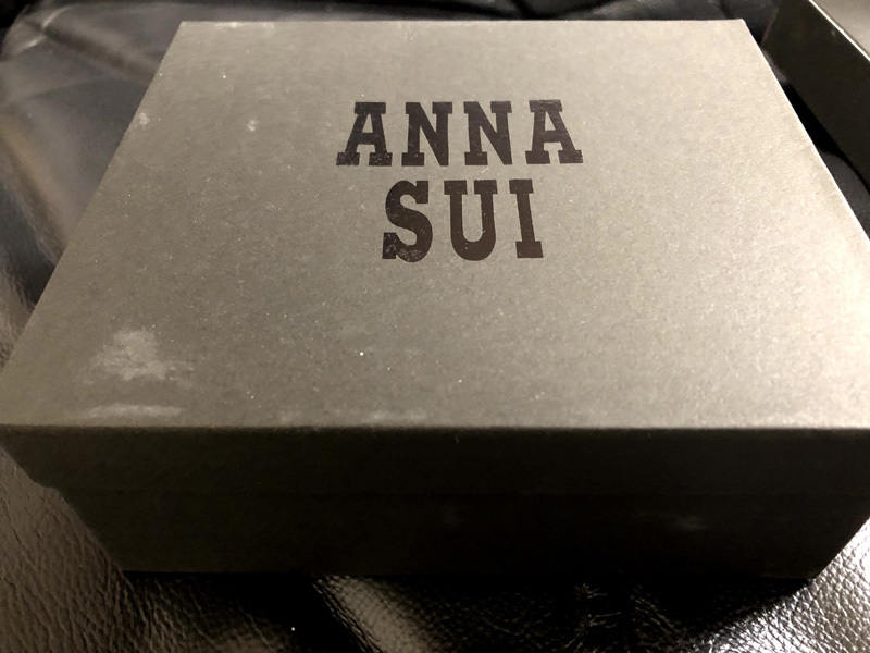 ANNA SUI アナスイ　空箱 3個セット　空ケース　収納　元箱　化粧箱　財布　キーホルダー　グローブホルダー_画像3