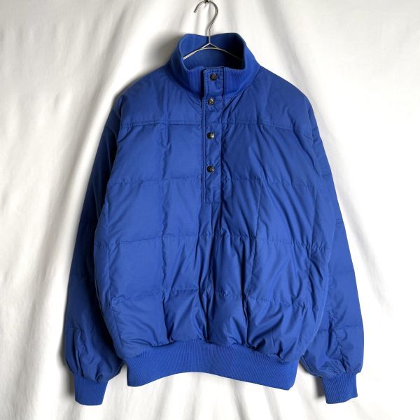 80s Eddie Bauer ナイロン スナップ ダウン プルオーバー 80s Eddie Bauer ナイロン スナップ ダウン プルオーバー