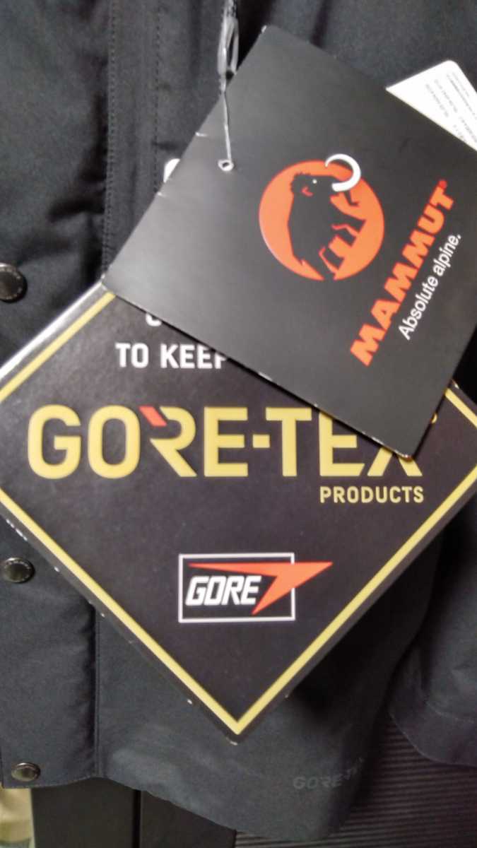 マムート　GORE-TEX HORIZON jaket Men アジアM 未使用　ゴアテックスジャケット　レインウェア正規品_画像8