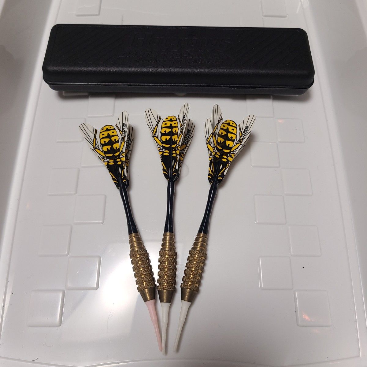 中古ダーツセット ローレットカット ブラス 14g 中古ダーツセット ローレットカット ブラス 14g