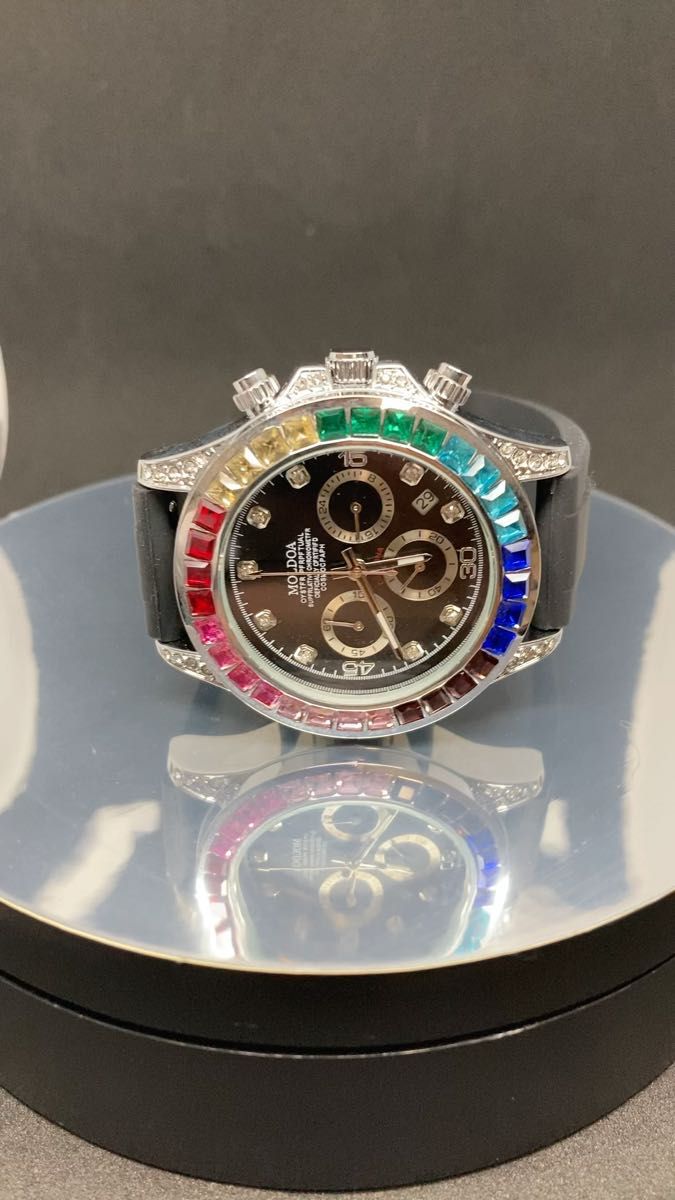 1831w メンズ腕時計 ジルコニア オマージュ クロノグラフ可動 ダイバーズ サーフィン ミリタリー 高品質 限定品 カレンダー