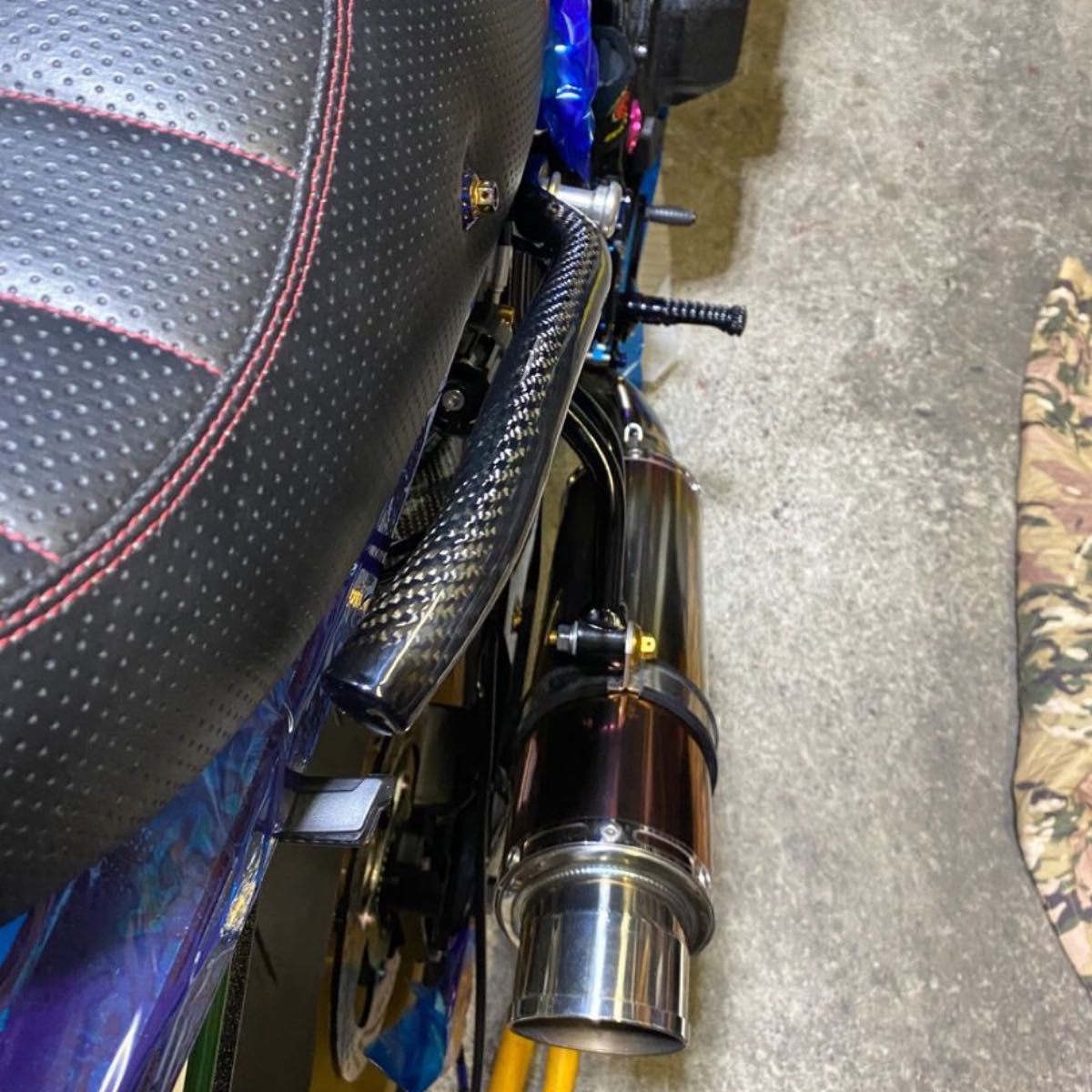Kawasaki Z900RS/CAFE用RINSグラブバー リアルカーボン仕様 Kawasaki Z900RS/CAFE用RINSグラブバー リアルカーボン仕様