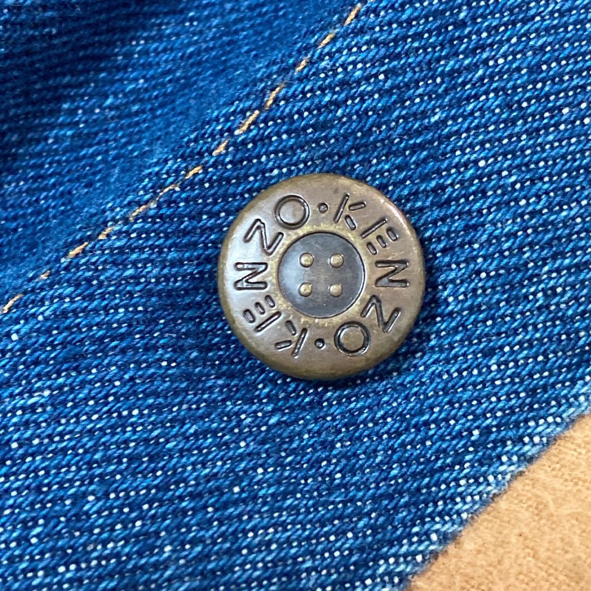 貴重】90s KENZO ケンゾー デニムジャケット 葛飾北斎 フランス 貴重】90s KENZO ケンゾー デニムジャケット 葛飾北斎 フランス