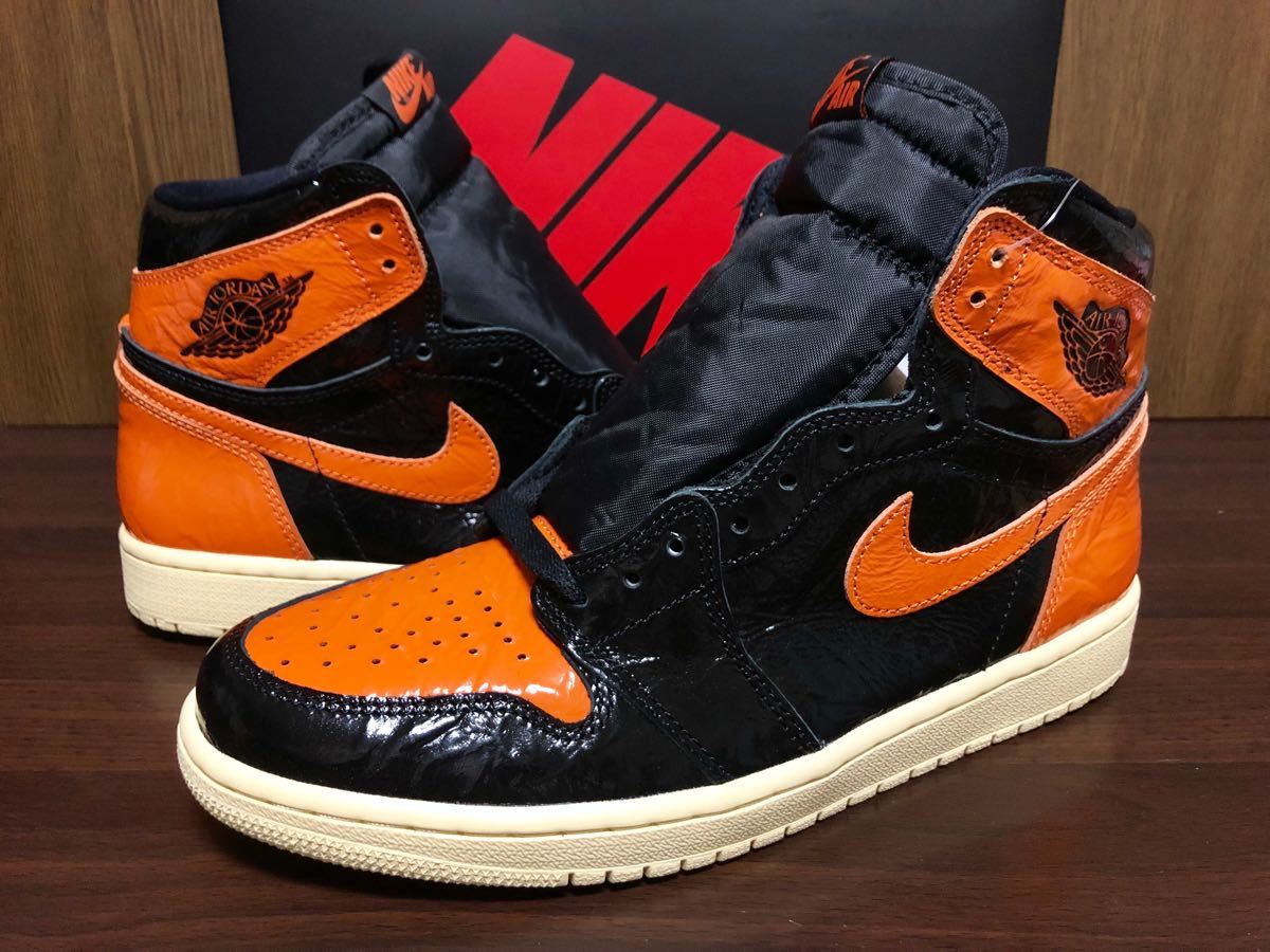 19年製 NIKE AIR JORDAN 1 RETRO HIGH OG SHATTERED BACKBOARD 3.0