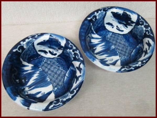  Velo Indigo pot large plate large bowl deep plate blue and white ceramics 2 point era thing 