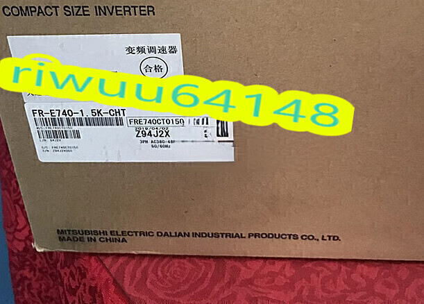 【保証付き】【送料無料】★新品! MITSUBISHI/三菱 FR-E740-1.5K-CHT インバーター