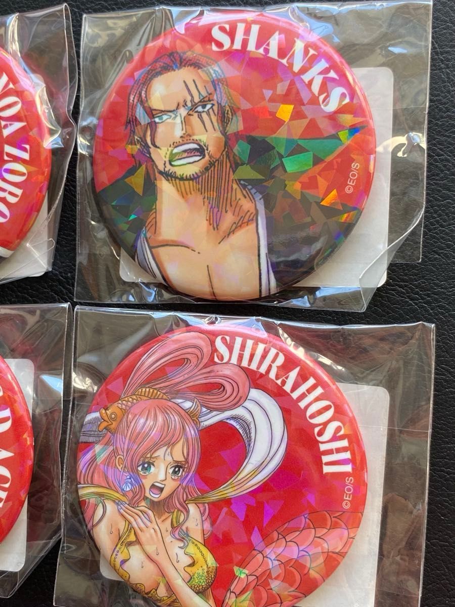 ONE PIECE オールスター缶バッジ シャンクス ONE PIECE オールスター缶バッジ シャンクス