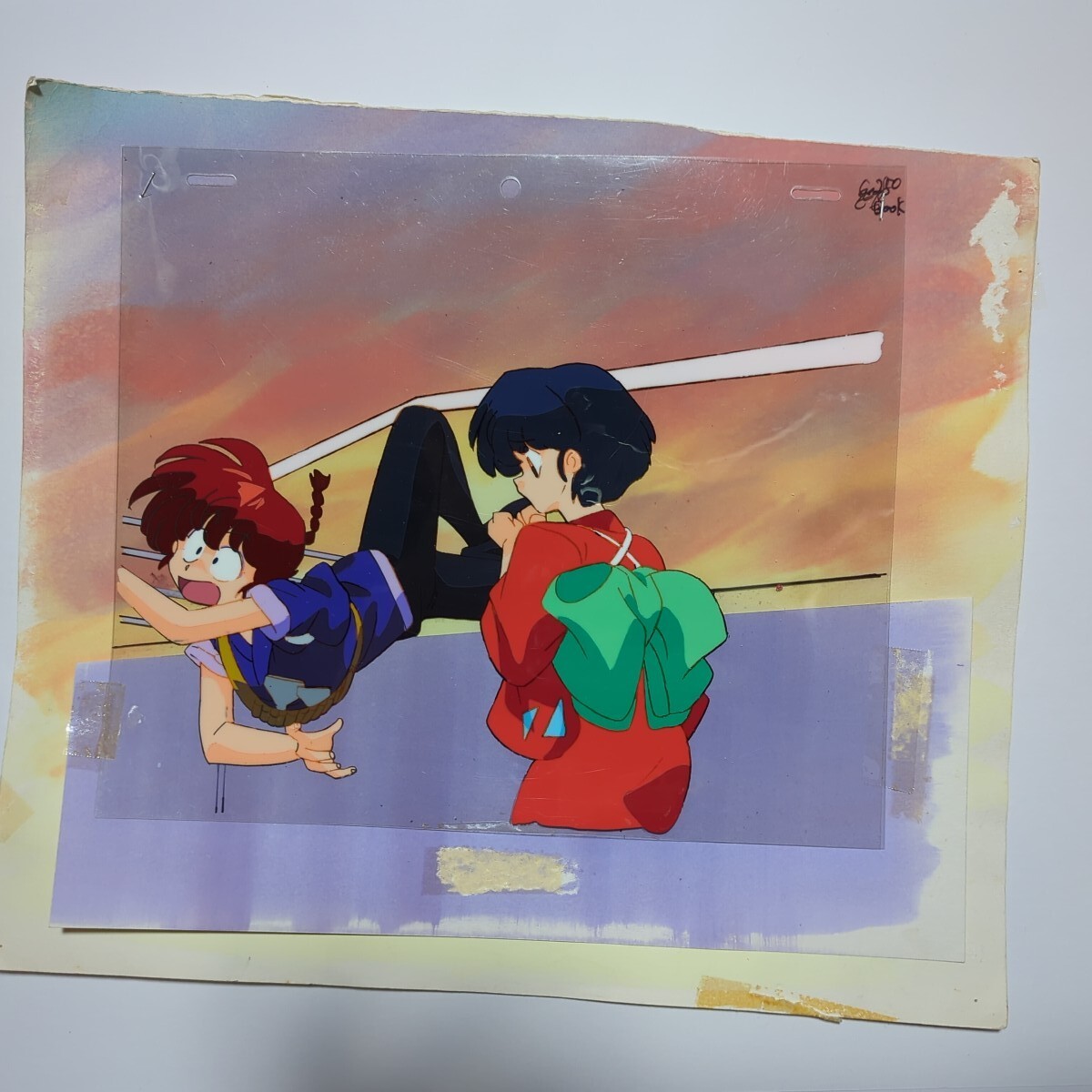 セル画/らんま1/2背景付き/X890 - らんま1/2 セル画/らんま1/2背景付き/X890 - らんま1/2