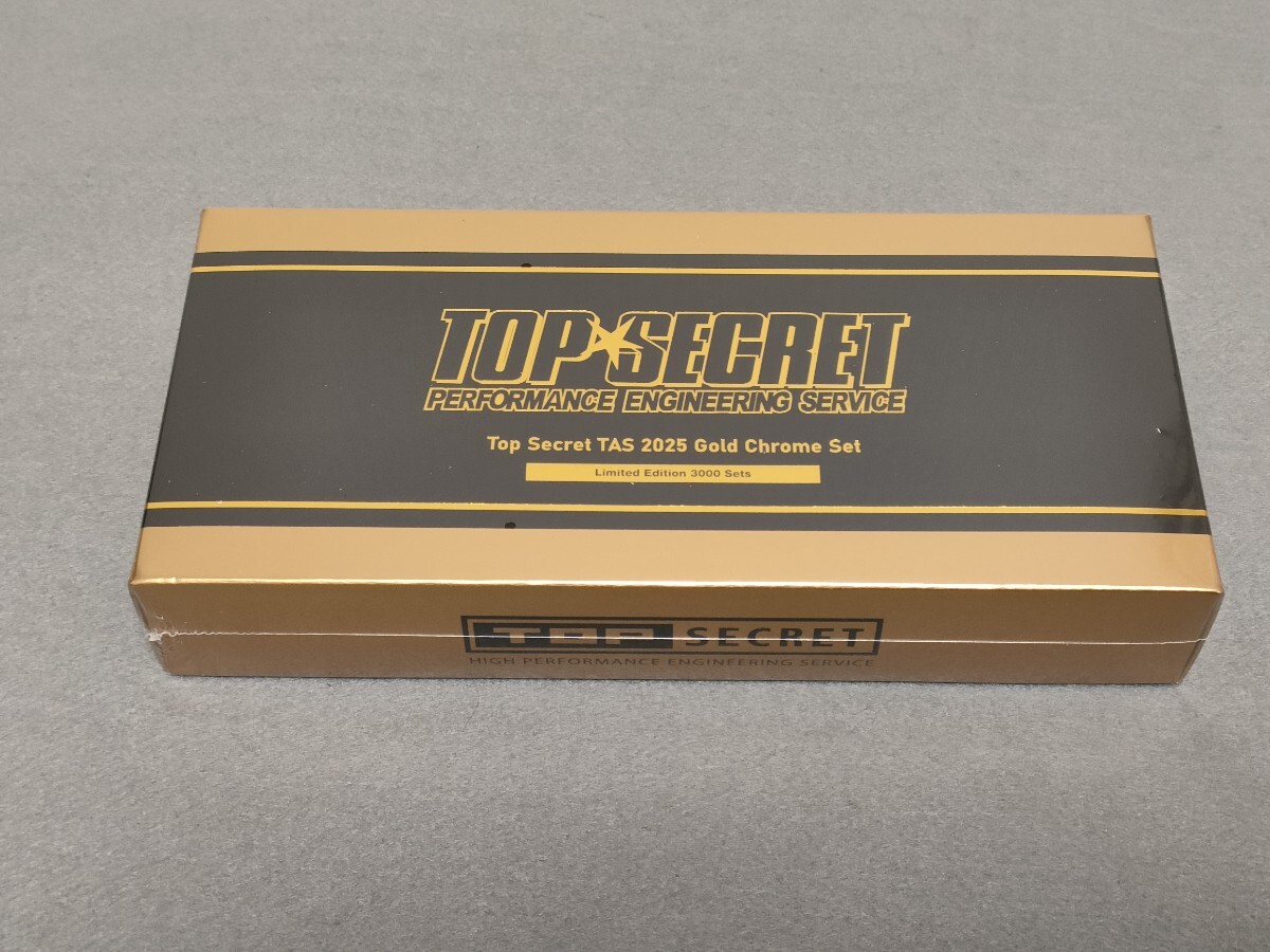 TOP SECRET TAS 2025 Gold Chrome トップシークレット MINI GT 3 TOP SECRET TAS 2025 Gold Chrome トップシークレット MINI GT 3