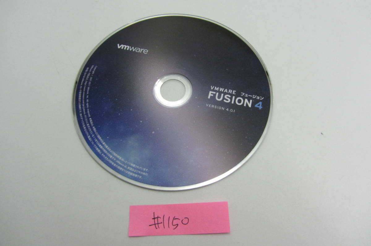  бесплатная доставка #1150 б/у Vmware Fusion Fusion 4 Version 4.0.1 лицензия ключ есть 
