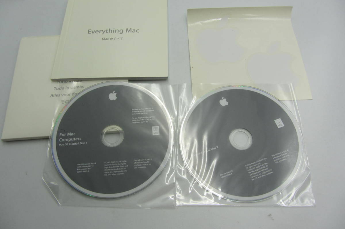  бесплатная доставка #1205 MA361J/A Mac 4.0 Retail Mac os x install disc version 10.4.8