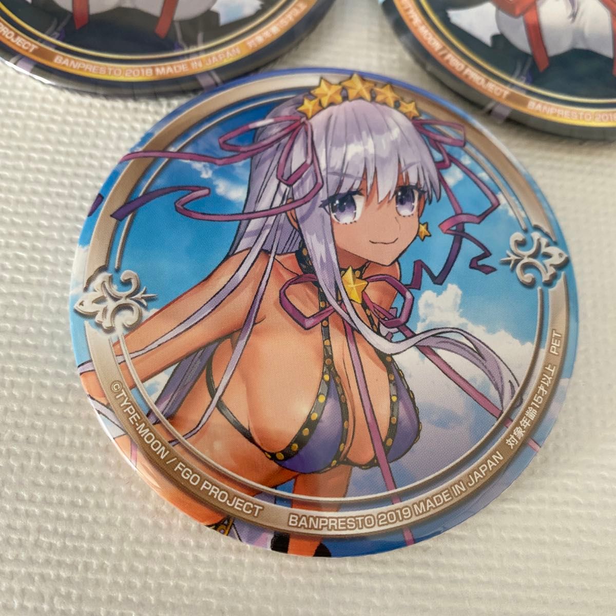 fate FGO EXTELLA セガ プライズ 水着 缶バッジ BB｜Yahoo!フリマ（旧