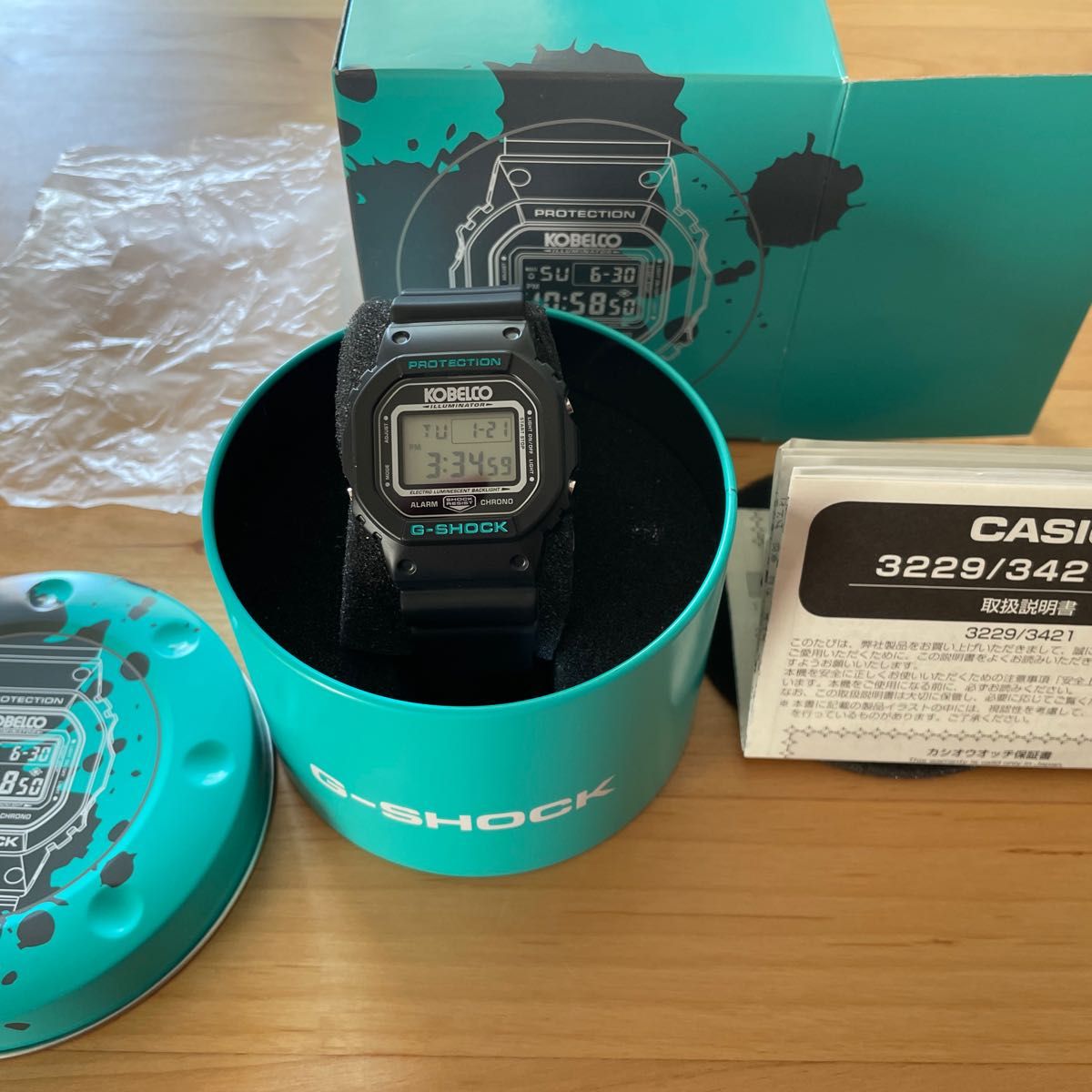 カシオ G-ショック KOBELCO建機 DW-5600VT メーカー特注