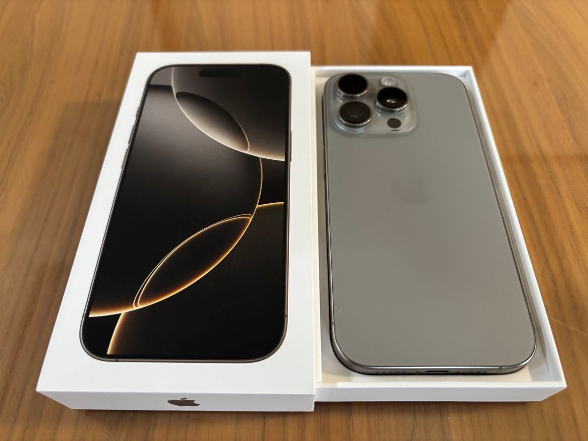 Apple iPhone 16 Pro 1TB ナチュラルチタニウム Apple Apple iPhone 16 Pro 1TB ナチュラルチタニウム Apple