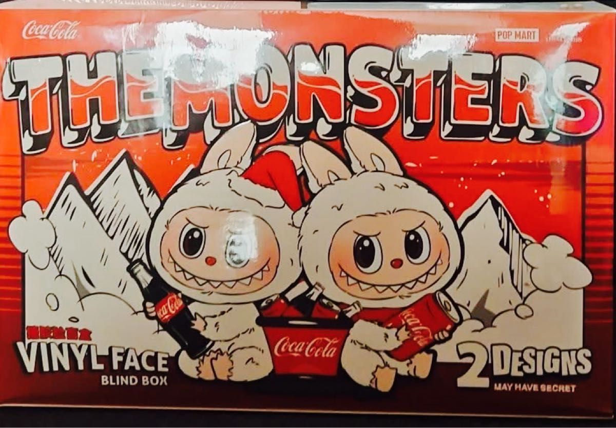 THE MONSTERS COCA-COLA SERIES-Vinyl Face Blind Box set of 6 THE MONSTERS COCA-COLA SERIES-Vinyl Face Blind Box set of 6
