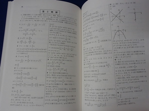 ヤフオク 19年版 数学 入試問題集 巻末解答 数研