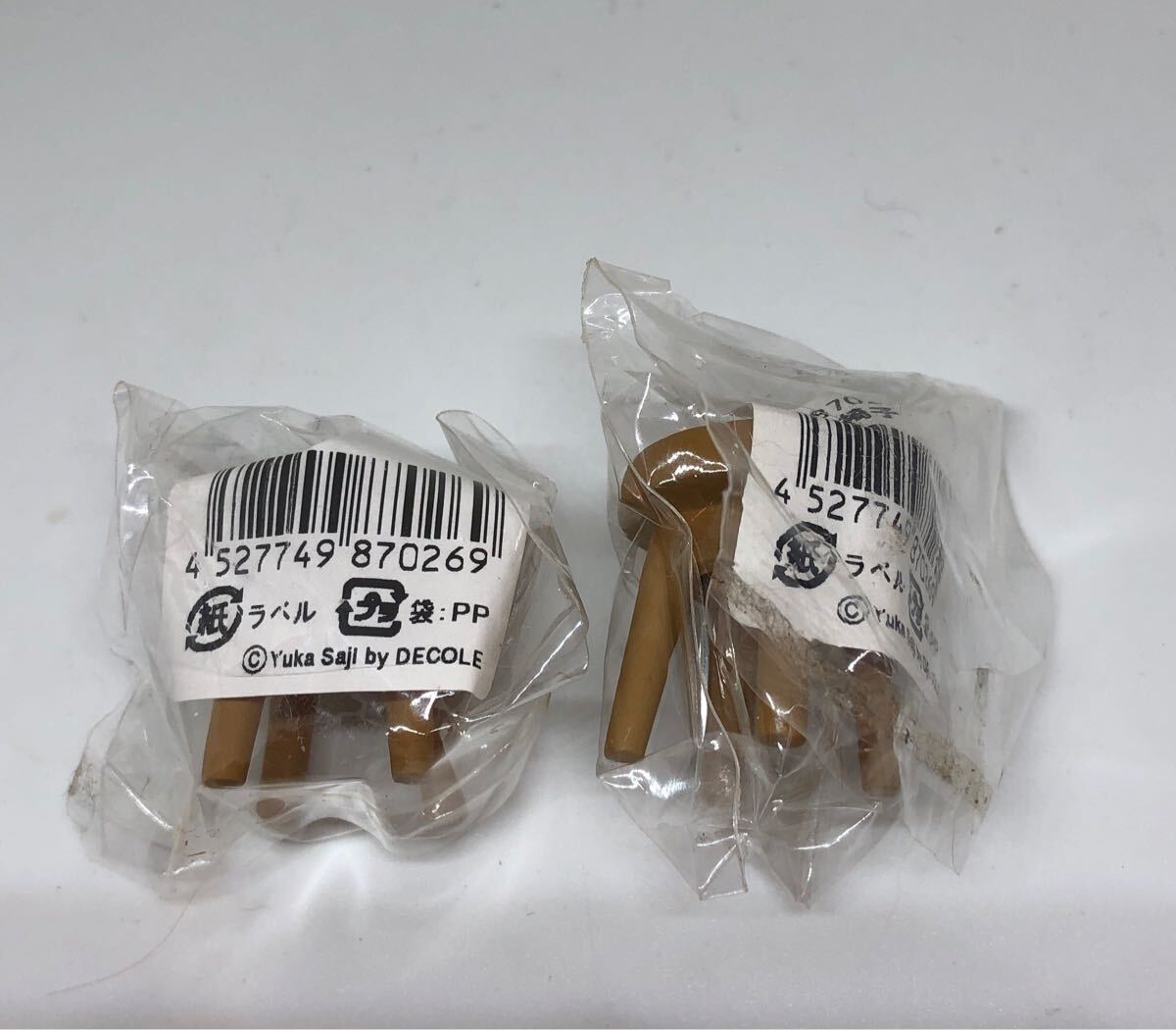 DECOLE デコレ コンコンブル！椅子用パーツ 2個セット新品未使用！ミニチユア家具