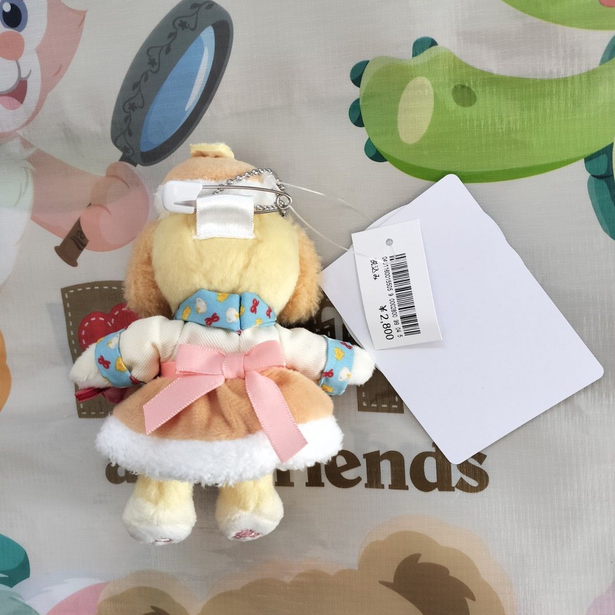 ゆうパケットプラス】クッキーアン ワンダフルキッチン ぬいぐるみバッジ チャーム ダッフィー&フレンズ ワンダフルキッチン クッキーアン