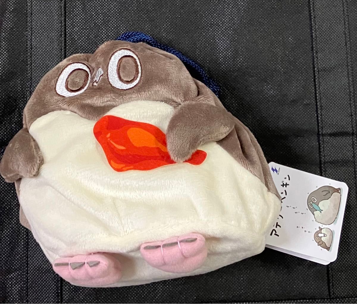 虚無かわいいアデリーペンギン お座り巾着【ナムコ限定