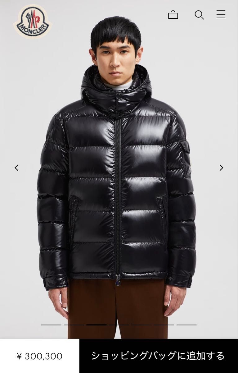 最新・2024年購入】MONCLER モンクレール ダウンジャケット 最新・2024年購入】MONCLER モンクレール ダウンジャケット