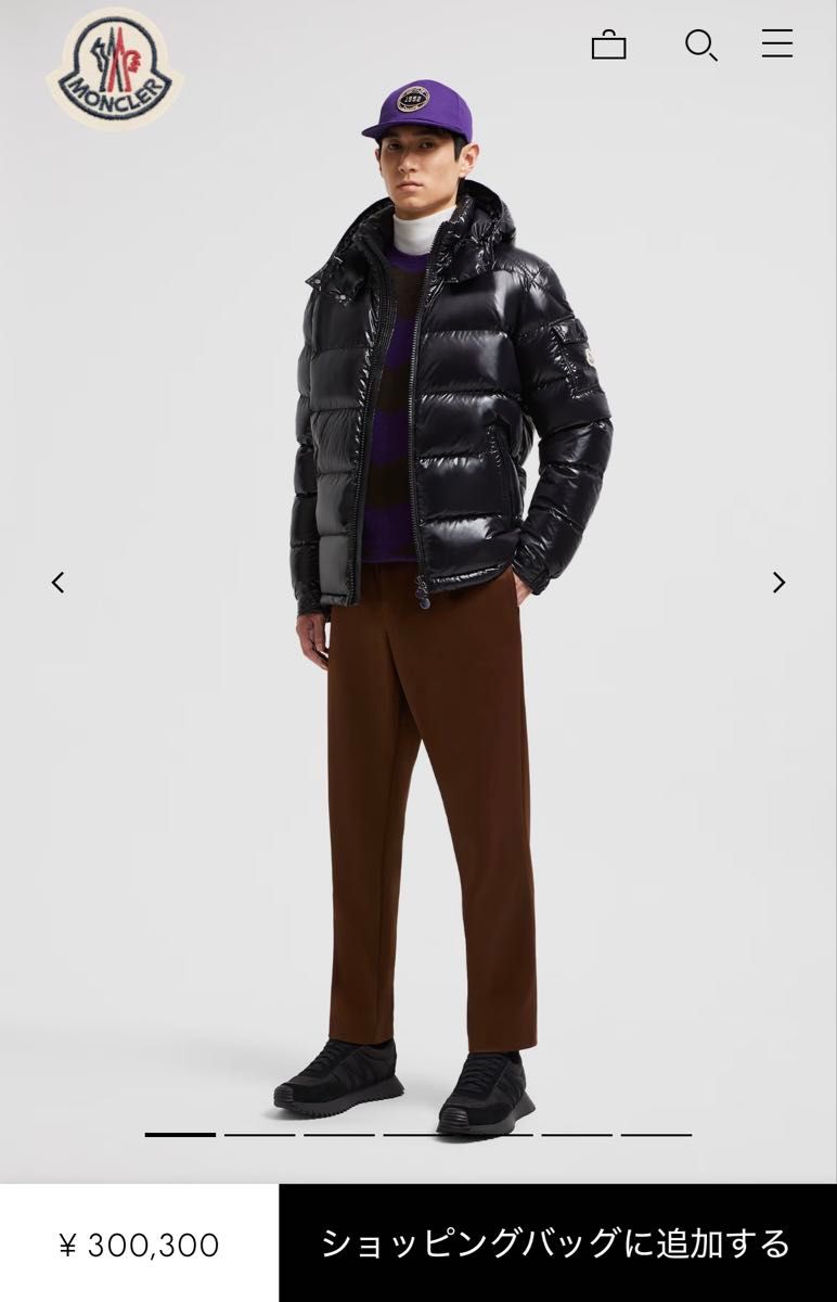 最新・2024年購入】MONCLER モンクレール ダウンジャケット 最新・2024年購入】MONCLER モンクレール ダウンジャケット
