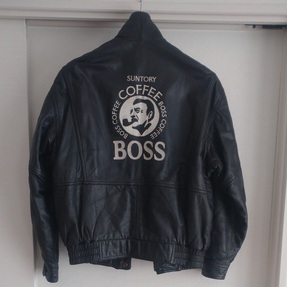 初代 BOSS ジャン 革 ジャケット 上着 サントリー 非売品|Yahoo 初代 BOSS ジャン 革 ジャケット 上着 サントリー 非売品|Yahoo