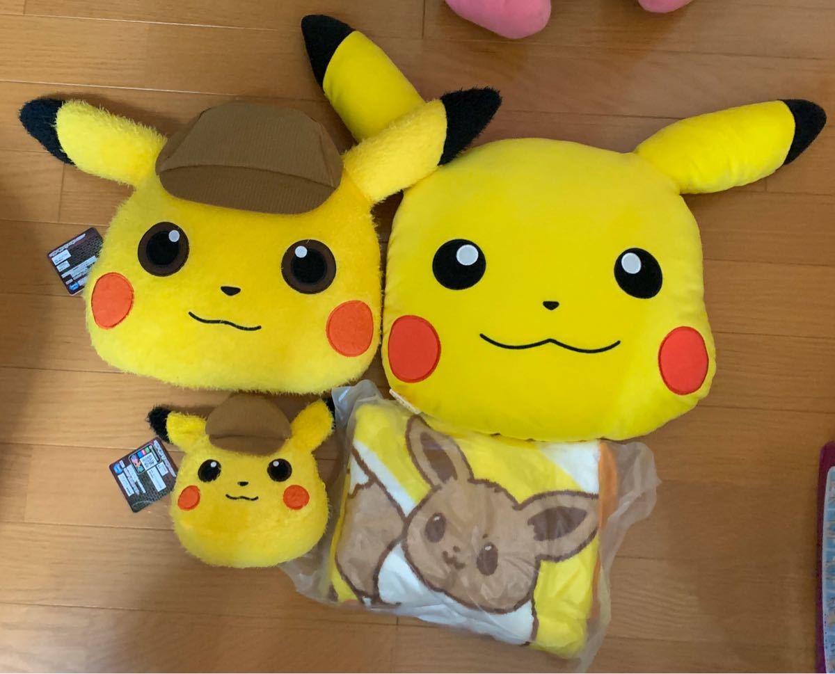 Paypayフリマ ポケモン ピカチュウ クッション