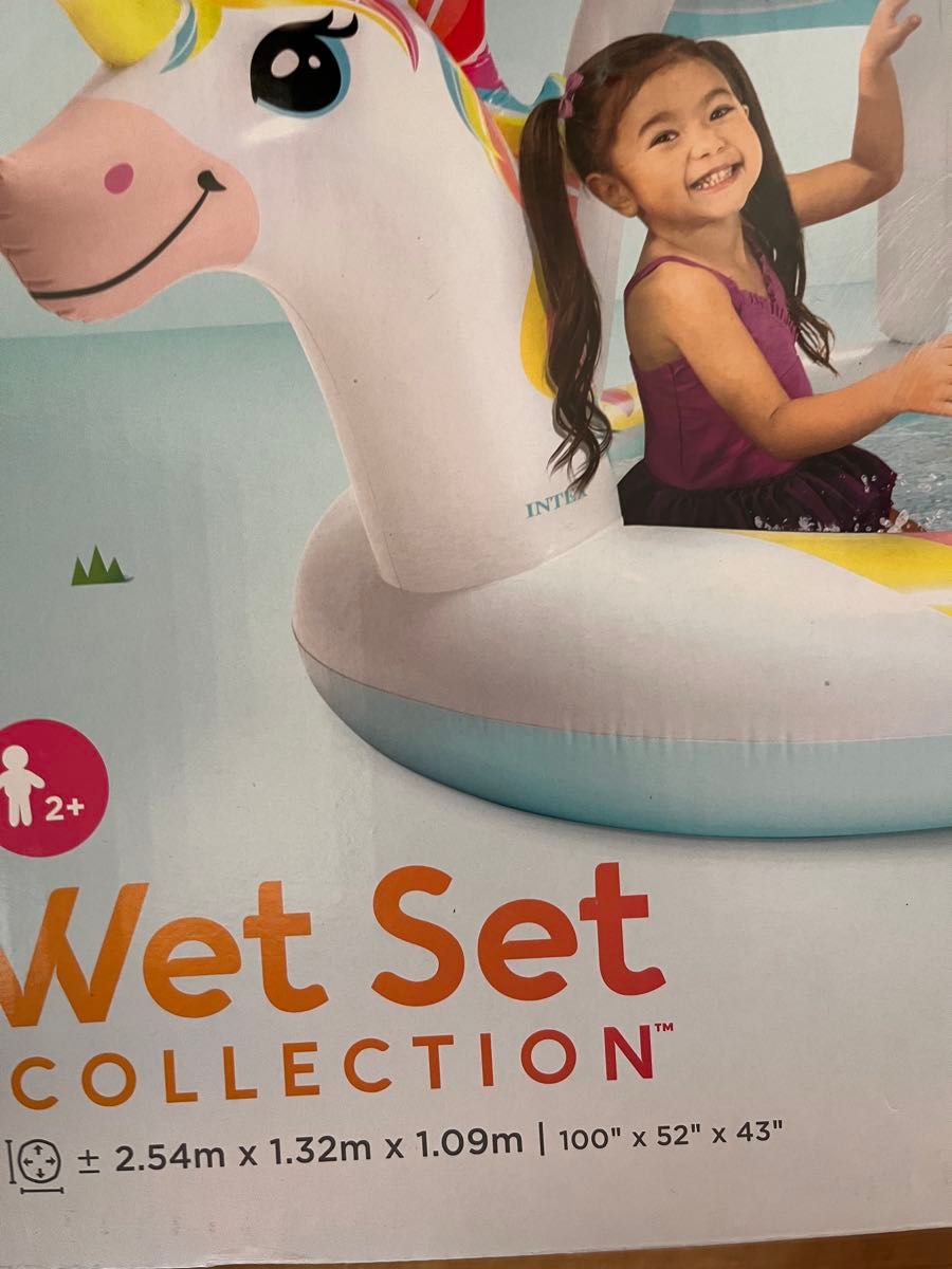 新品 未開封　INTEX ユニコーン インテックス インテックス ビニールプール シェード 屋根 アーチ