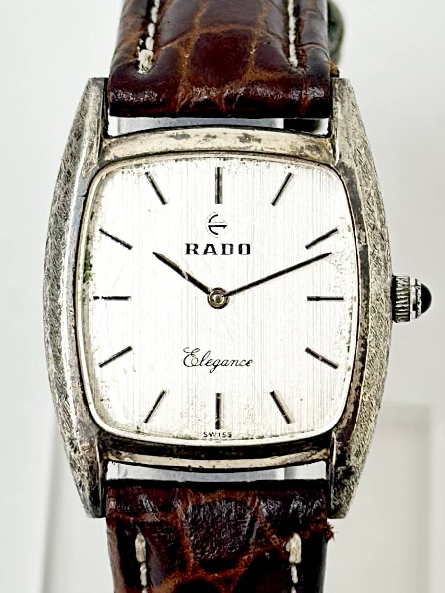 C0292◇ 1円~! RADO ラドー elagance エレガンス Ag925 手巻き C0292◇ 1円~! RADO ラドー elagance エレガンス Ag925 手巻き