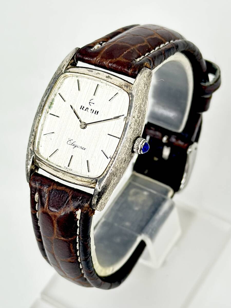 C0292◇ 1円~! RADO ラドー elagance エレガンス Ag925 手巻き C0292◇ 1円~! RADO ラドー elagance エレガンス Ag925 手巻き