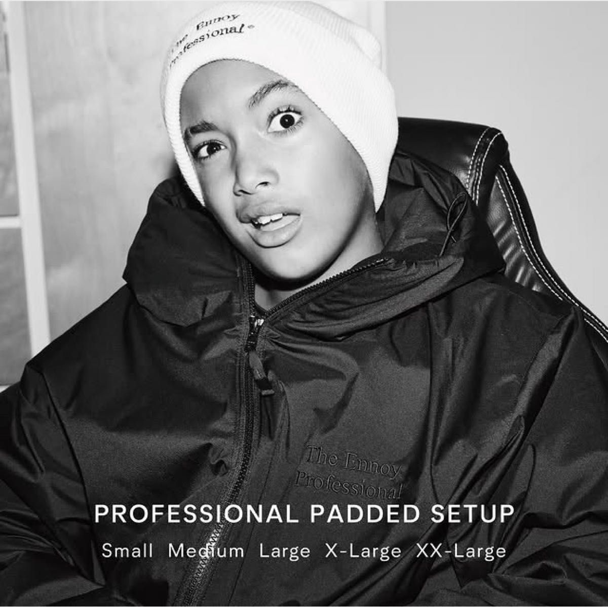 ENNOY PROFESSIONAL PADDED SETUP BLACK Lスタイリスト私物 ENNOY PROFESSIONAL PADDED SETUP BLACK Lスタイリスト私物