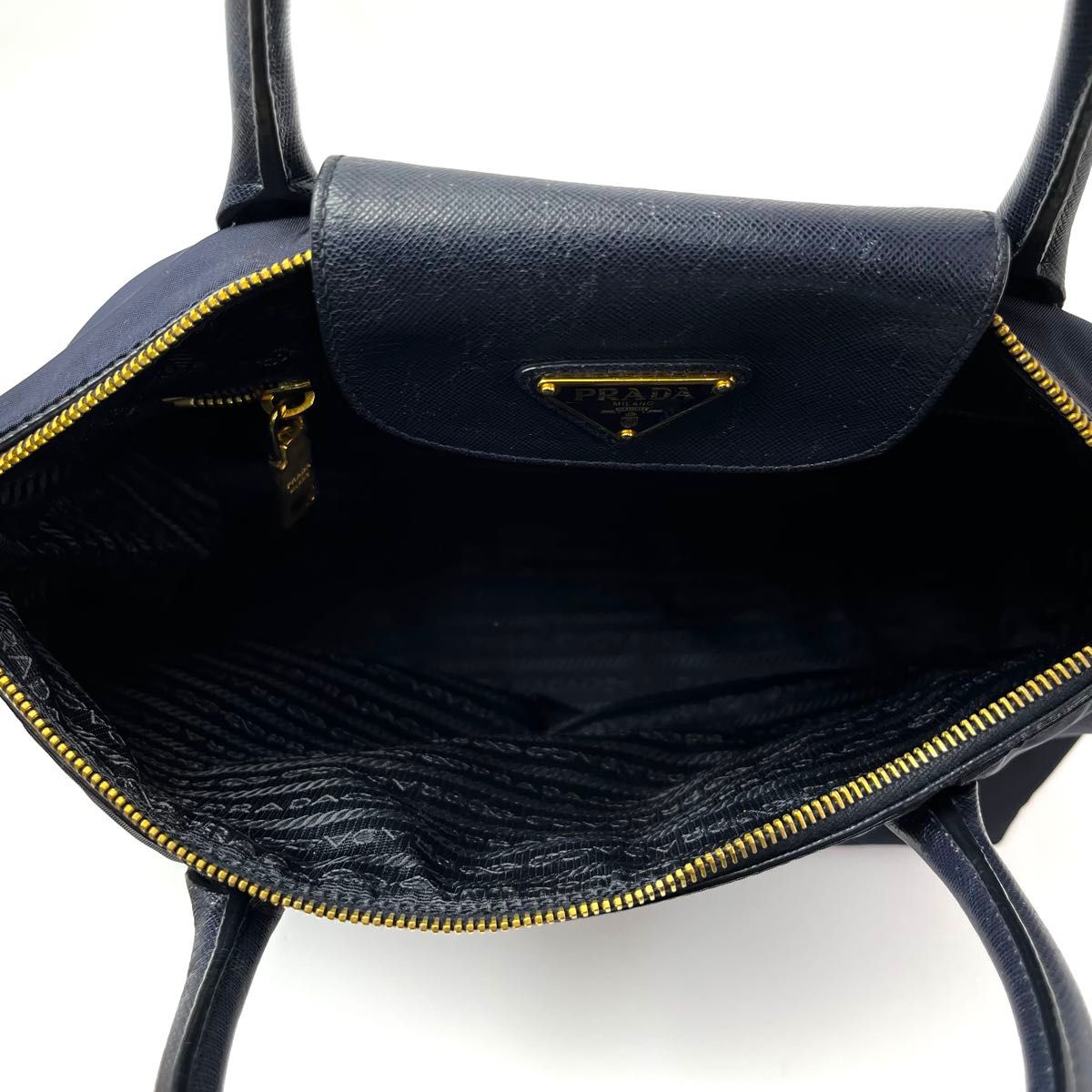 PRADA プラダ ナイロン 2WAY ミニトート ショルダーバッグ PRADA プラダ ナイロン 2WAY ミニトート ショルダーバッグ