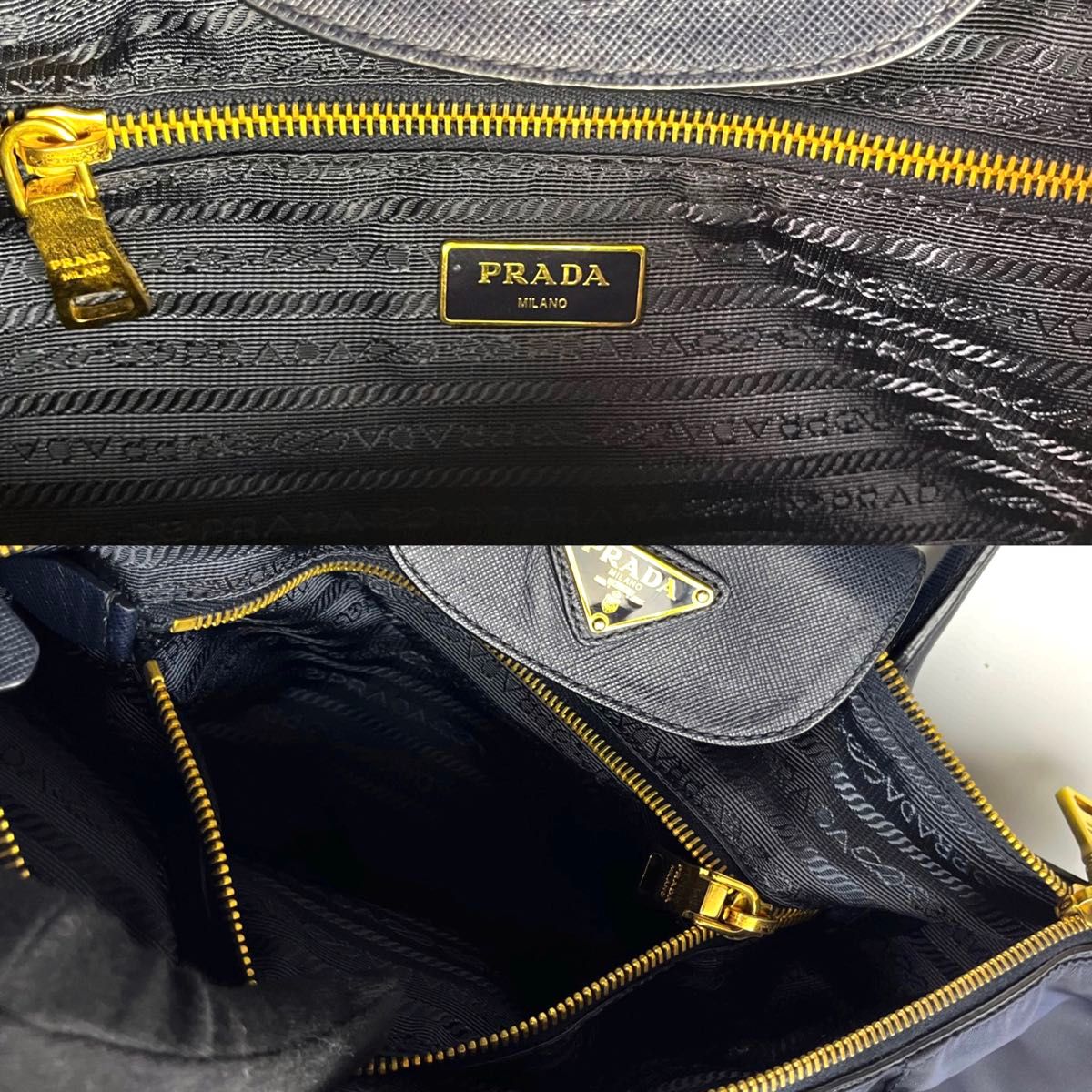 PRADA プラダ ナイロン 2WAY ミニトート ショルダーバッグ PRADA プラダ ナイロン 2WAY ミニトート ショルダーバッグ