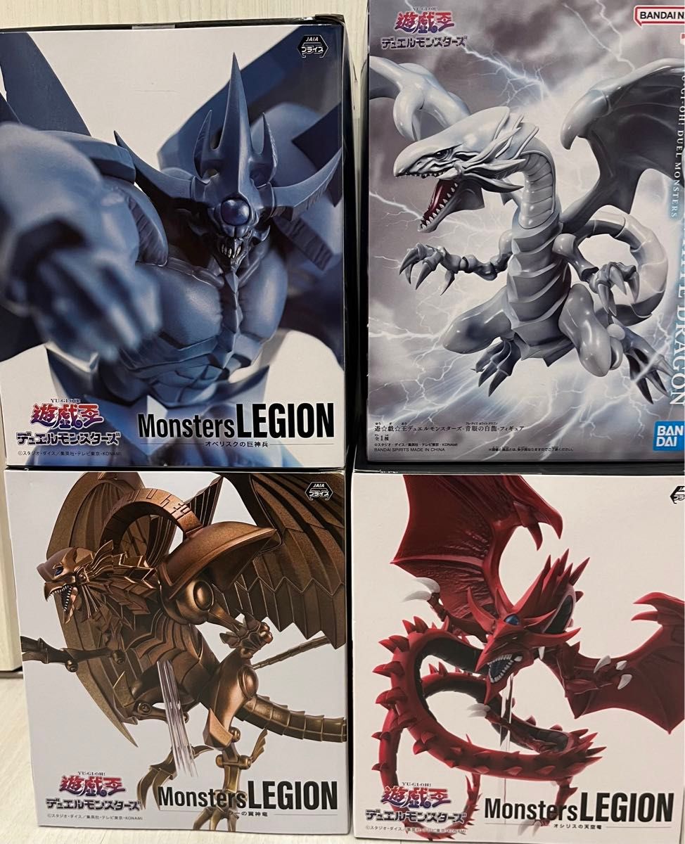 遊戯王 Monster LEGION 三幻神 ブルーアイズ フィギュア 遊戯王 Monster LEGION 三幻神 ブルーアイズ フィギュア